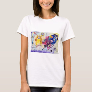 Camiseta Azul Vermelho Amarelo, Wassily Kandinsky