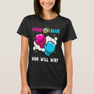 Camiseta Azul Vs Rosa Quem Ganhará O Sexo Festa De Revenda