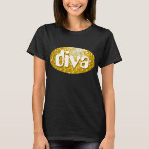 Camiseta Azulejos "Dourados", "camiseta diva", preto