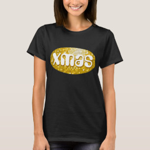 Camiseta Azulejos "Dourados" t-shirt "xmas" preto
