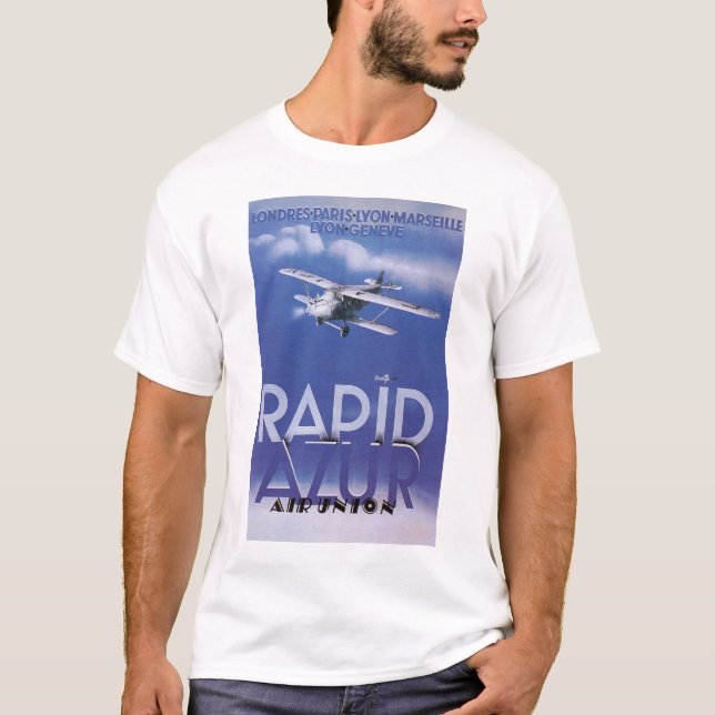 Camiseta Azur Rápido (Frente)