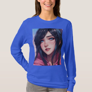 Camiseta "Azure Elegance: Camisa-T de Capa Azure"
