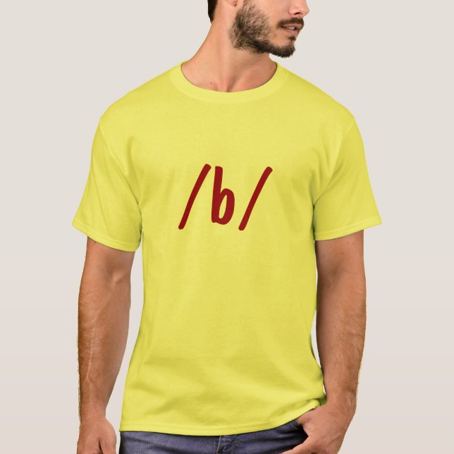 Camiseta /b/ (Frente)