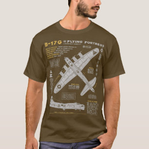 Camiseta B17 Fortaleza Voadora (2)