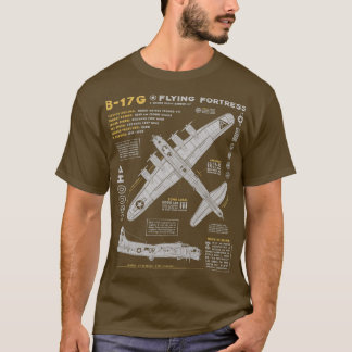 Camiseta B17 Fortaleza Voadora (2)