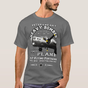 Camiseta B17 Fortaleza Voadora Bombardeiro 1