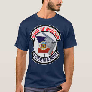 Camiseta B2 Spirit of Missouri Stealth Bomber wxt
