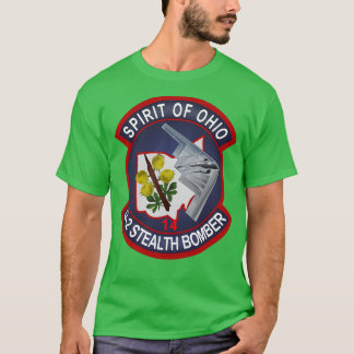 Camiseta B2 Spirit of Ohio Stealth Bomber wxt