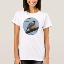 Camiseta B43 Chapim-de-cabeça-preta