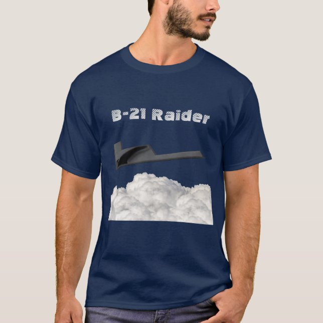 Camiseta B-21 Bombeiro Furtivo Raider (Frente)