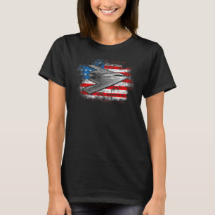 Camiseta B 2 Bombista Sensível - Aeronave Estratégica Ameri