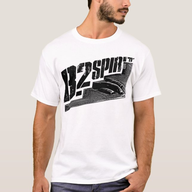Camiseta B-2 Camisa-T Básica Masculino (Frente)