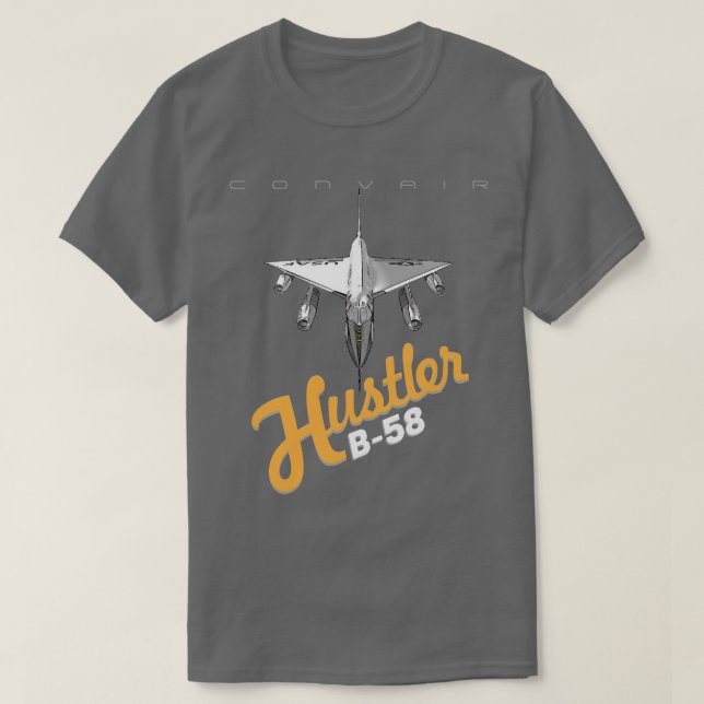 CAMISETA B-58 HUSTLER (Frente do Design)