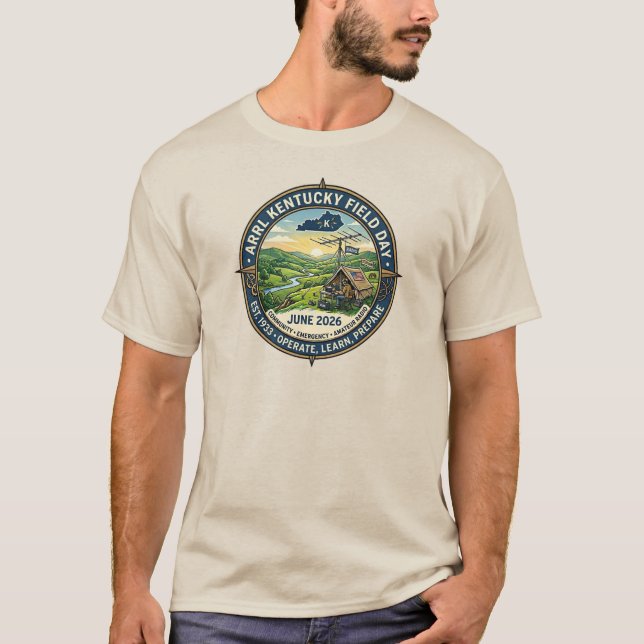 Camiseta B.A.R.S Field Day 2026 (Frente)
