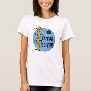 Camiseta B Cereus Bactérias Cutes Pun