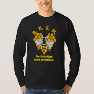 Camiseta B D S M Abelhas Fazem Tanto Pelo Meio Ambiente Ab