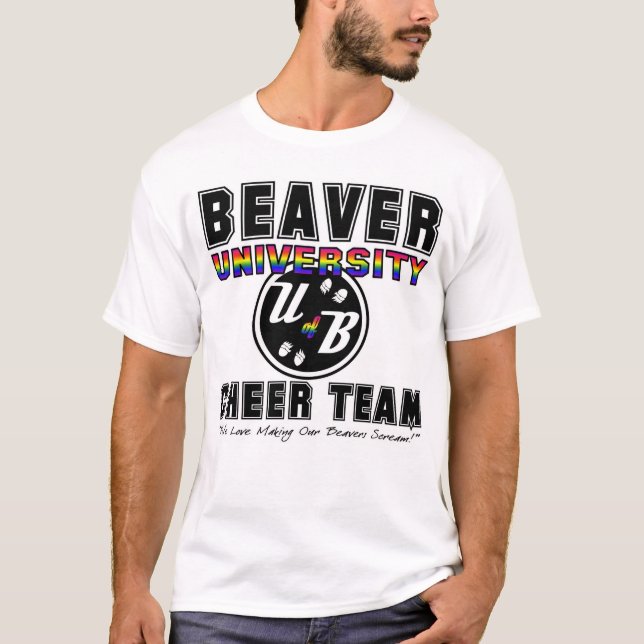 Camiseta B da equipe do elogio de U (Frente)