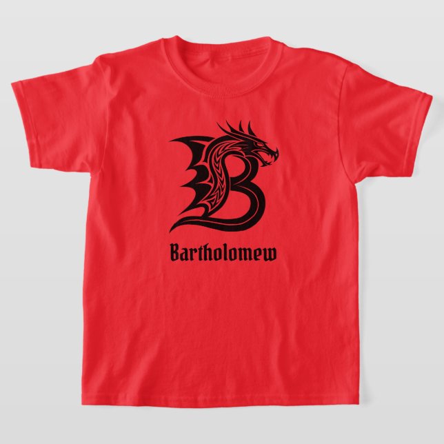 Camiseta B Dragão Personalizar (Postura )