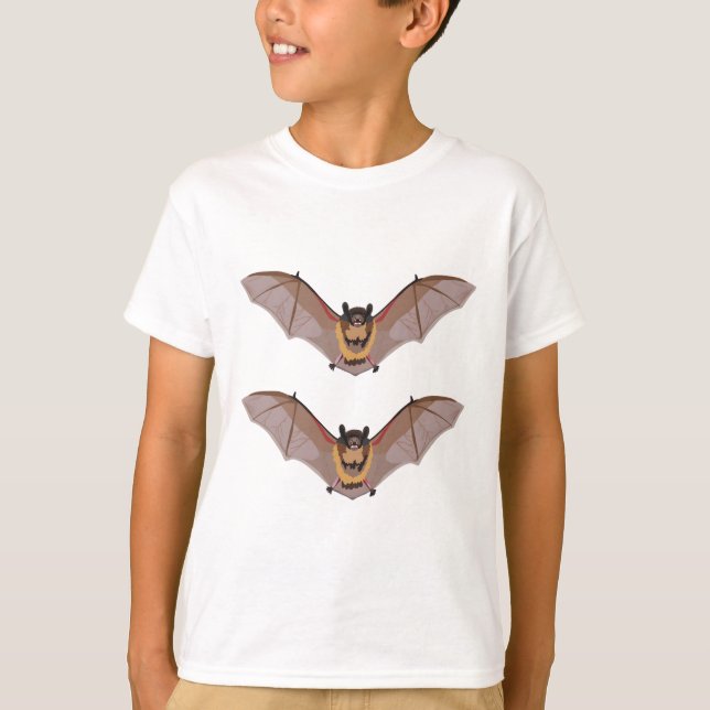 Camiseta B é Brown Bat (Frente)