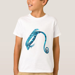 Camiseta B é destinado ao monitor de árvore azul