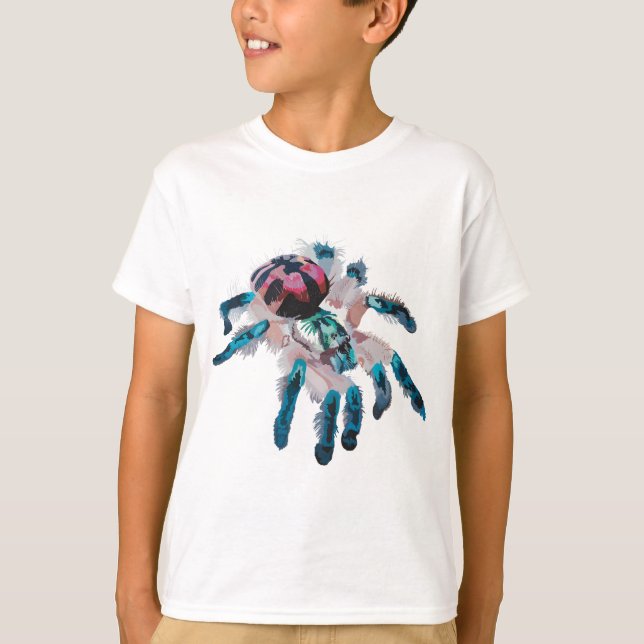 Camiseta B é para a Jewel Tarantula brasileira (Frente)