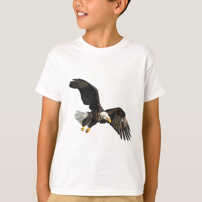 Camiseta B é para Águia Bald (Frente)
