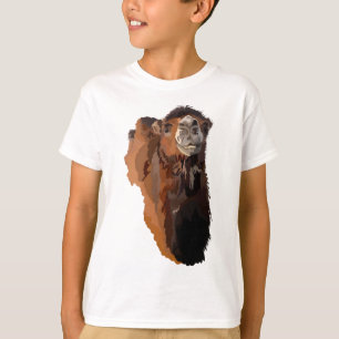 Camiseta B é para Bactrian Camel
