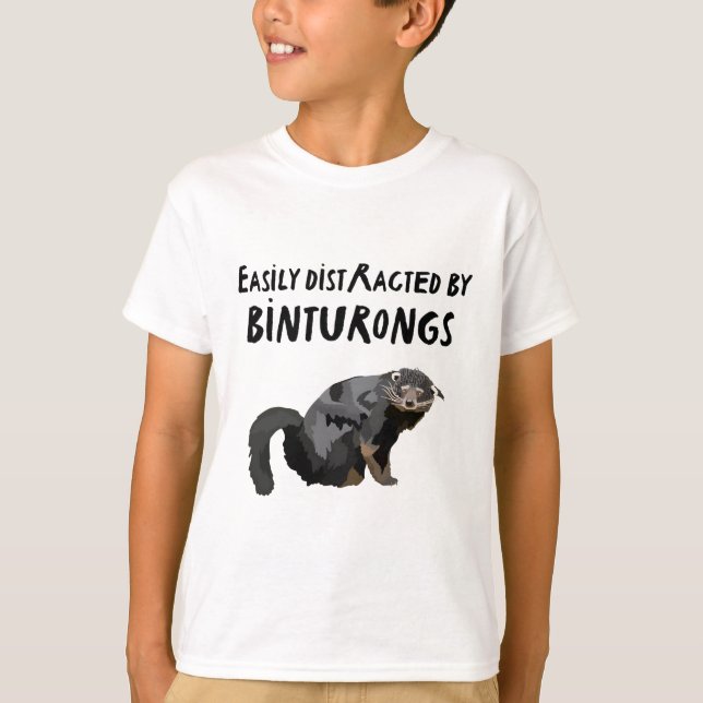 Camiseta B é para Binturong (Frente)