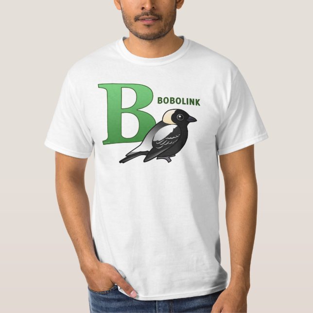 Camiseta B é para Bobolink (Frente)