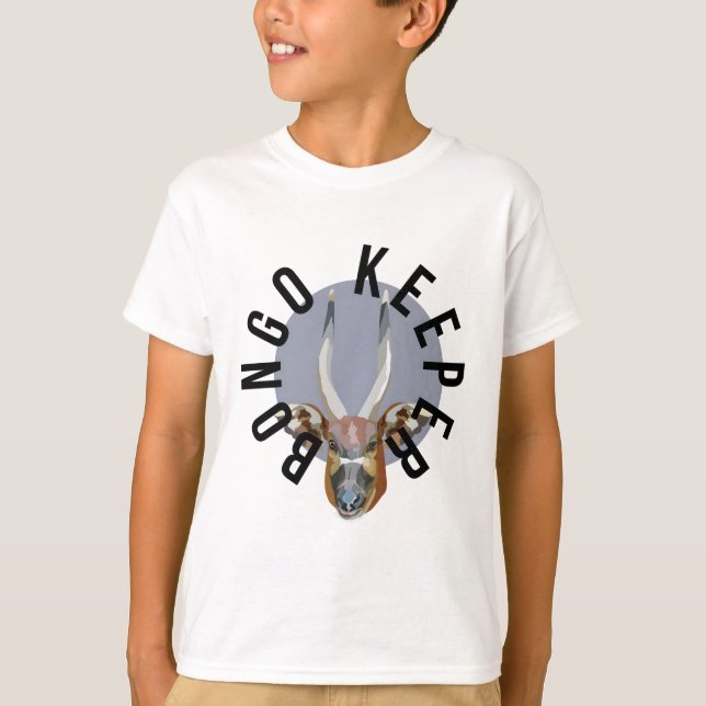 Camiseta B é para Bongo Keeper (Frente)
