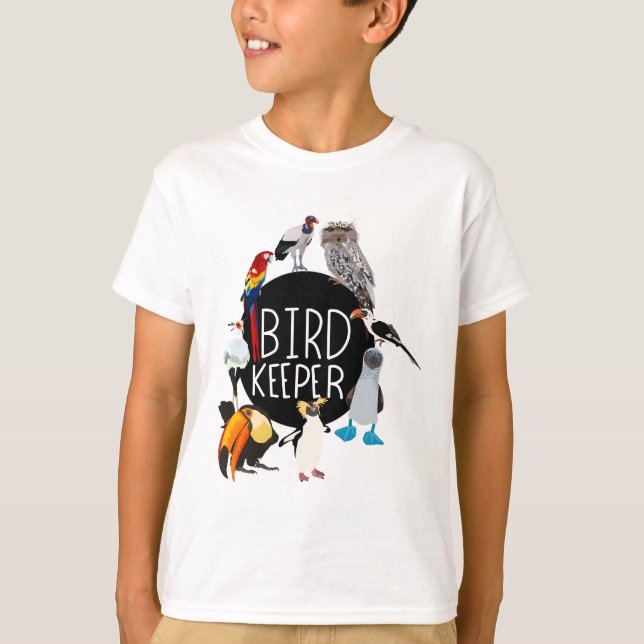 Camiseta B é para o Bird Keeper (Frente)
