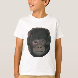 Camiseta B é para o macaco Black Howler