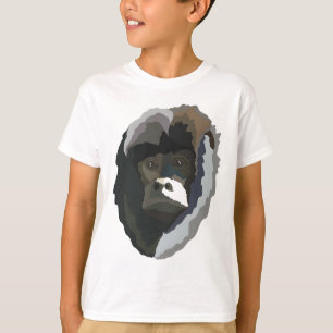 Camiseta B é para o macaco Black Howler