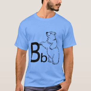 Camiseta B é para Urso