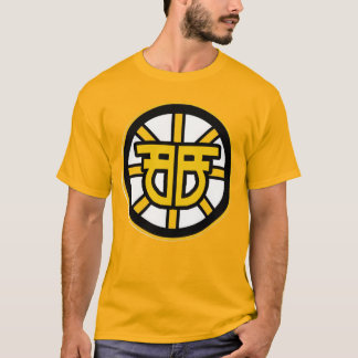 Camiseta B.F. Raid Hockey Night Tee Gold