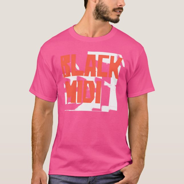 CAMISETA B L A C K M I D I (Frente)