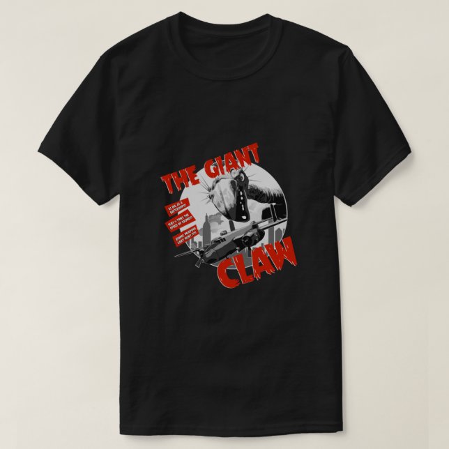 Camiseta B-Movie Monsters - The Giant Claw Classic  (Frente do Design)