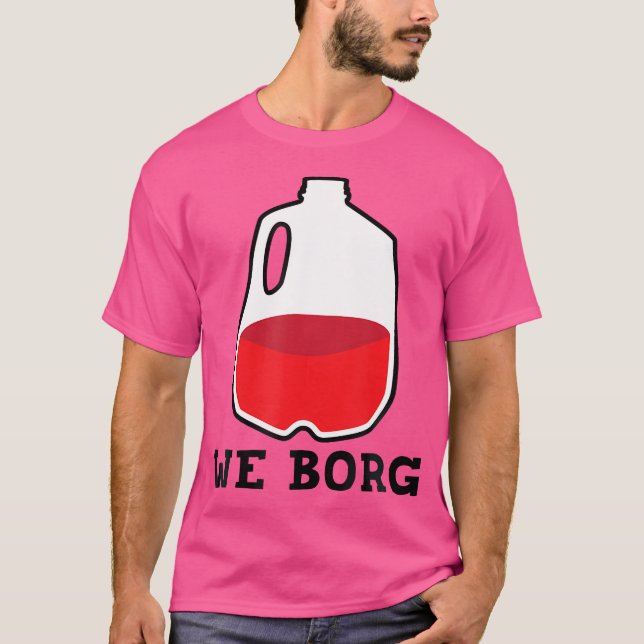 Camiseta B.O.R.G. Design Bebendo (Frente)