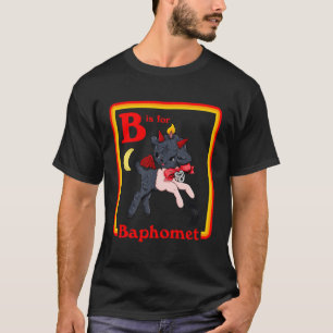Camiseta B Para Baphomet Satanet Cute Devil Retro Vintage S