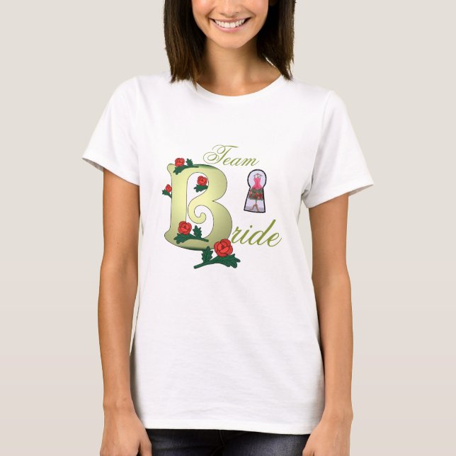Camiseta B para noiva (Frente)