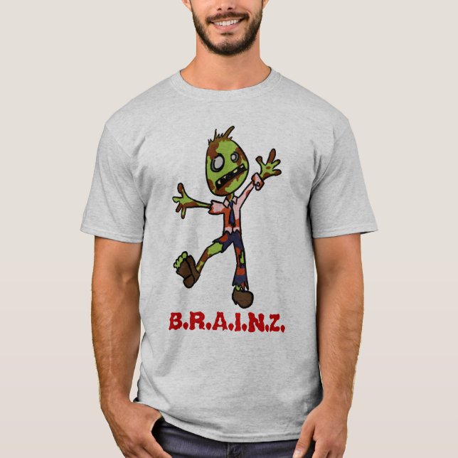 CAMISETA B.R.A.I.N.Z. (Frente)