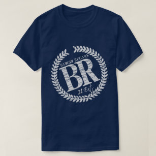 Camiseta B.R. T-shirt do logotipo