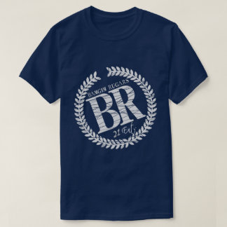Camiseta B.R. T-shirt do logotipo