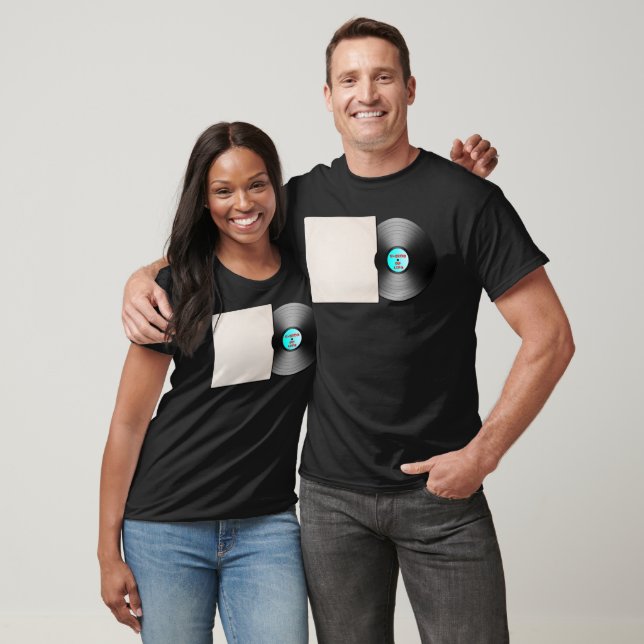 Camiseta B-Side of Life Vinyl Records (Unissex)