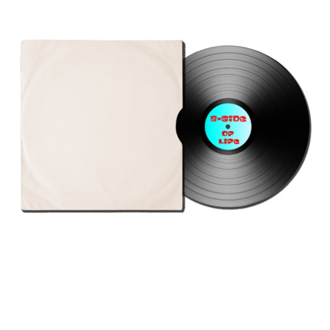 Camiseta B-Side of Life Vinyl Records (Criador carregado)