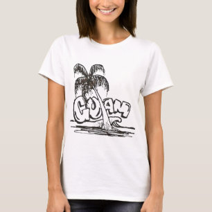 Camiseta b&w de guam