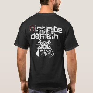 Camiseta B&W Infinita de Bolso de Domínio