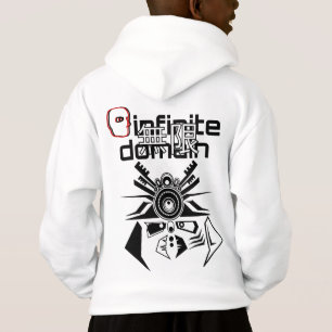 Camiseta B&W Infinita de Bolso de Domínio