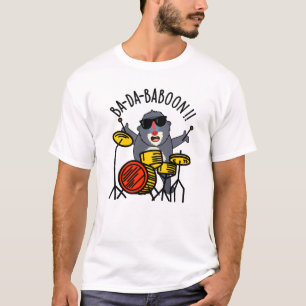 Camiseta Ba-da-ba-boon Funny Baboon Pun