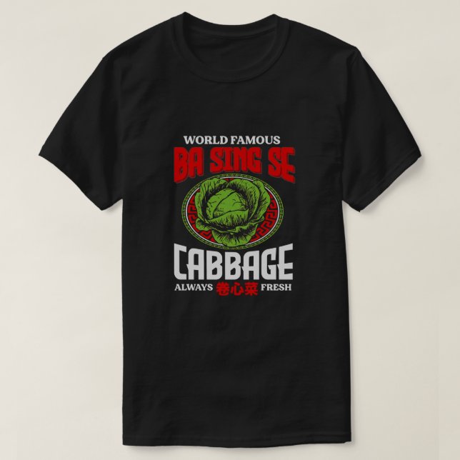 Camiseta Ba Sing Se Cabbage Sempre Fresco Presente (Frente do Design)
